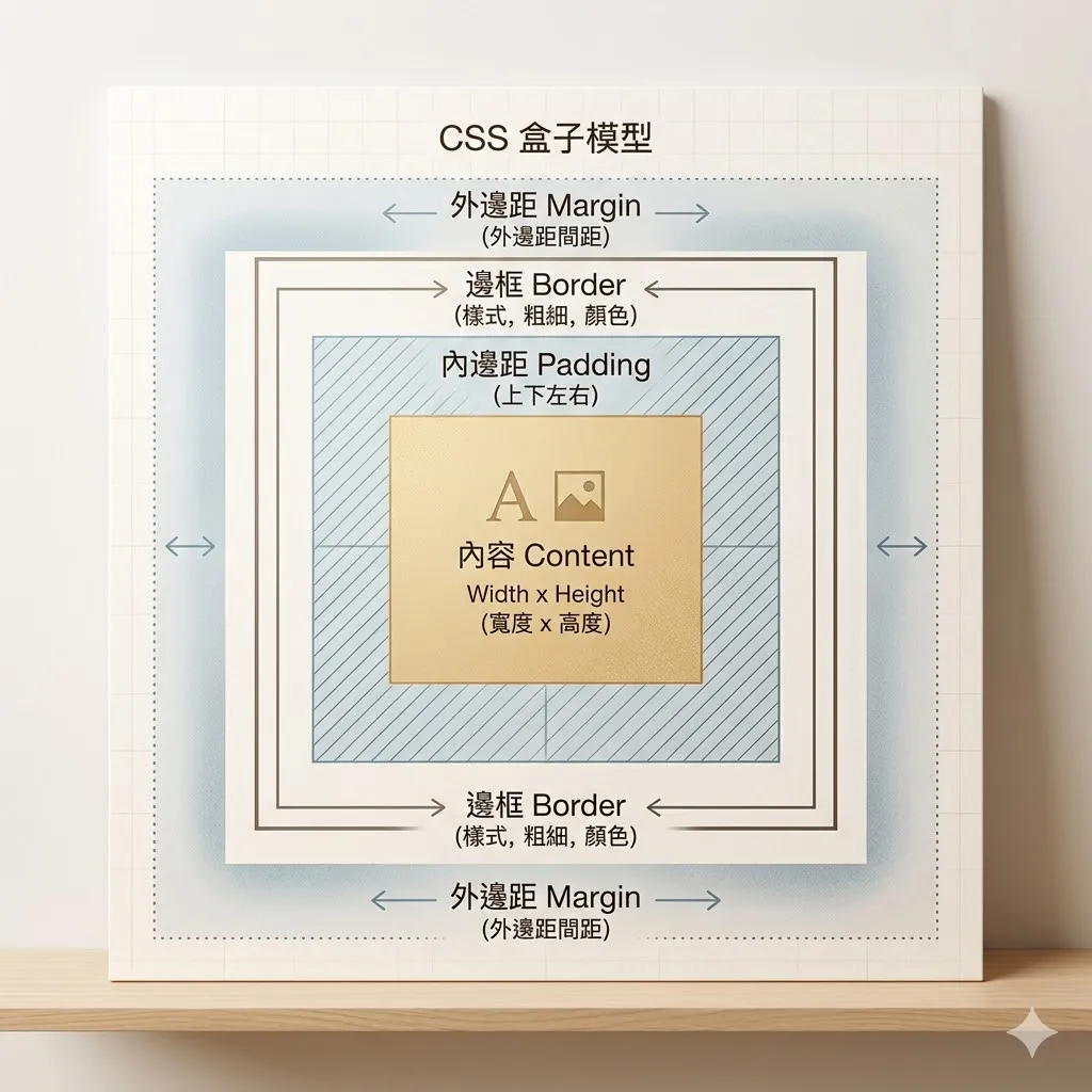 ProjectA - 設計師必懂的 CSS 盒子模型：像素級控制 (web)